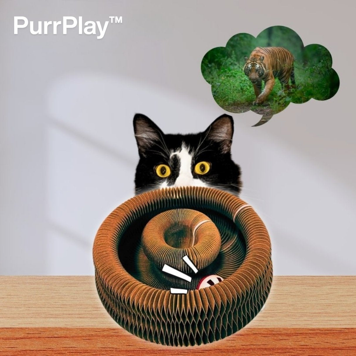 PurrPlay™ - İnteraktif Kedi Oyuncağı