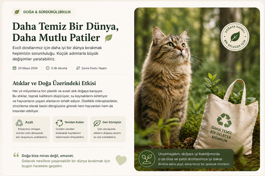 Daha Temiz Bir Dünya, Daha Mutlu Patiler 🌿