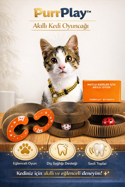 PurrPlay - Kedi Tırmalama Oyuncağı