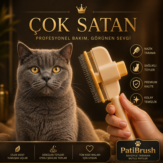 PatiBrush™ – Tüy Toplayan Akıllı Tarak