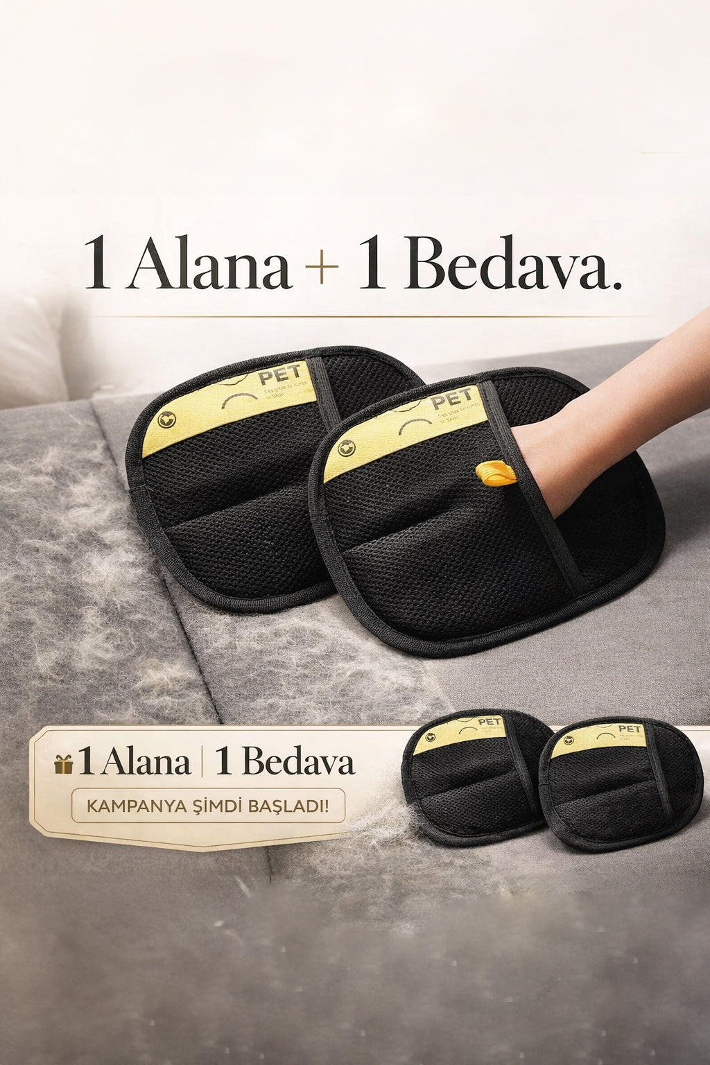 FurClean Pro™ - Tüy Temizleme Eldiveni